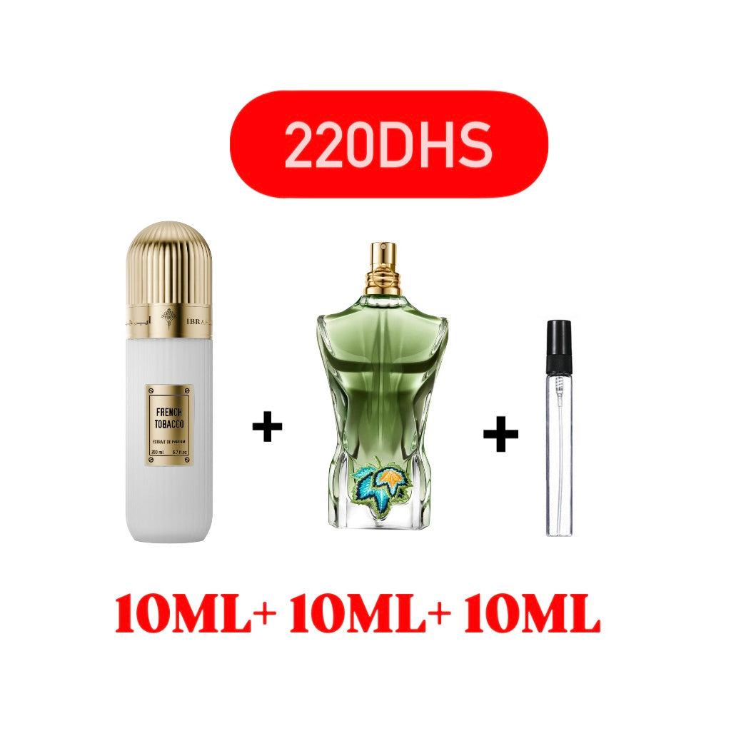 10ml French tobacco+10ml jpg paradise garden+10ml gratuit