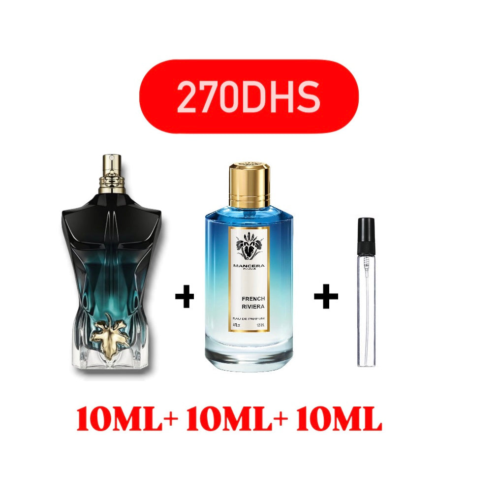 10ml jpg le beau le parfum+10ml French Riviera +10ml gratuit